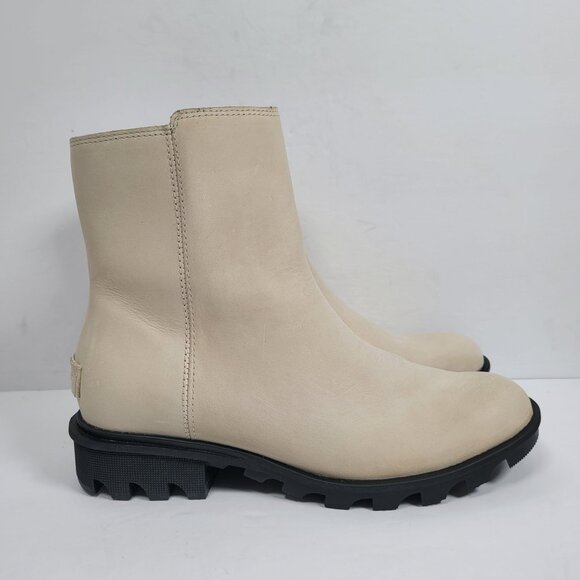 Sorel Shoes - Sorel Phoenix Women's Suede Leather Zip Up Ankle Boots NL3159-920 US Size 6.5